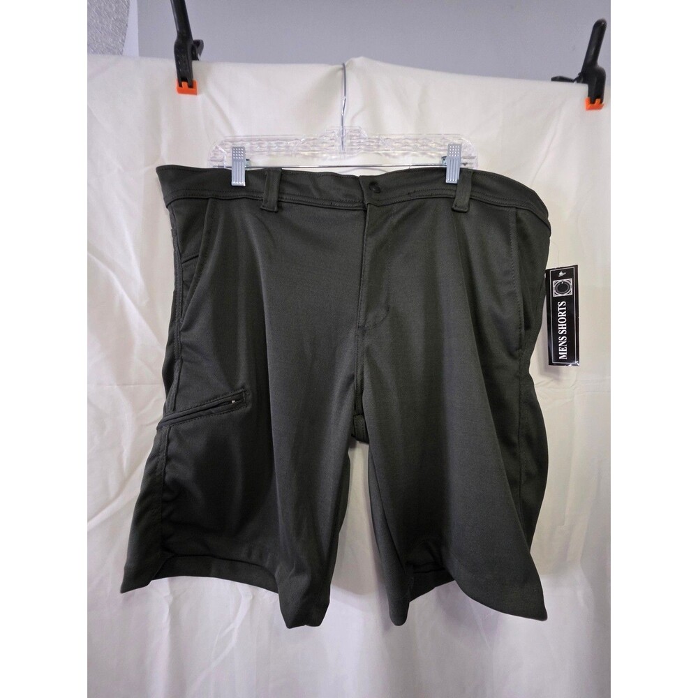 Prince Men's Shorts Size 40 Black Cotton Blend Stretch Athletic